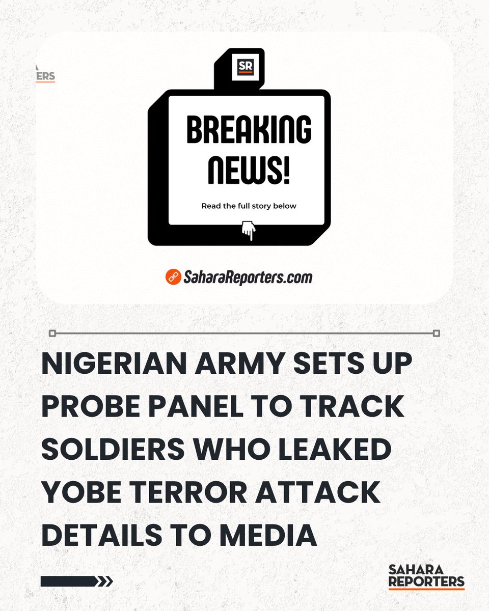 Sahara Reporters tweet media