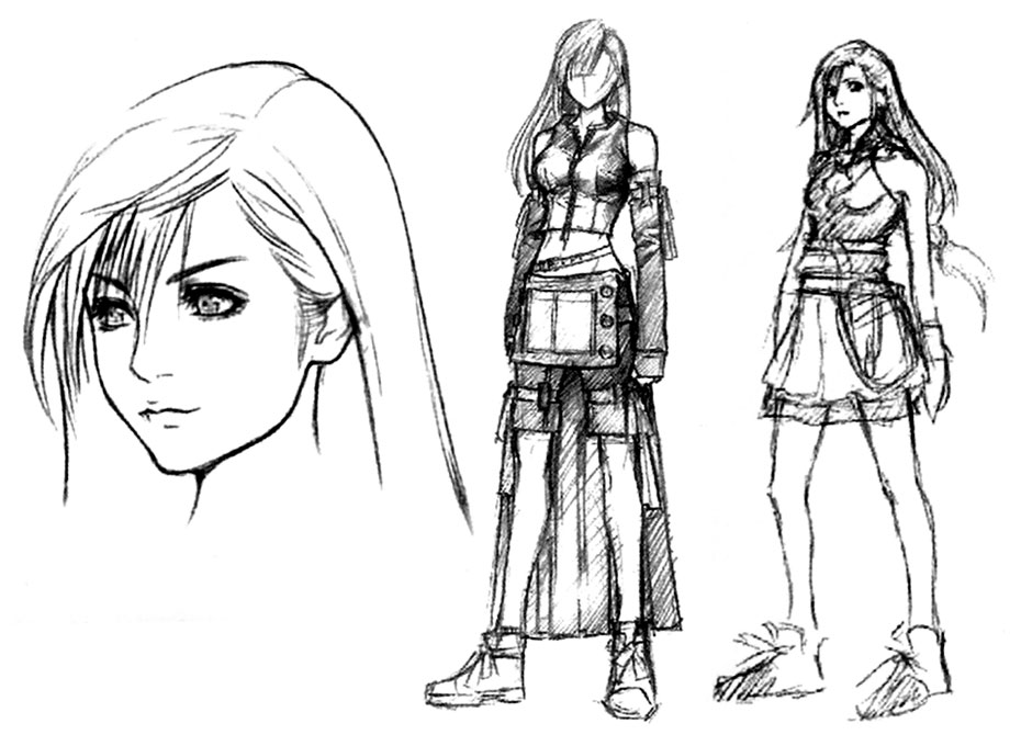 Concept art | Final Fantasy VII: Advent Children

Artist: Tetsuya Nomura 