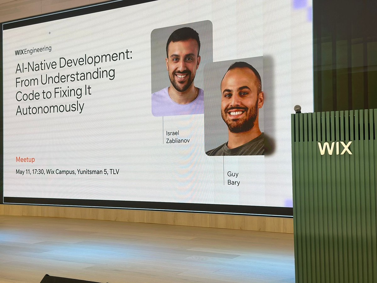 Wix Engineering tweet media