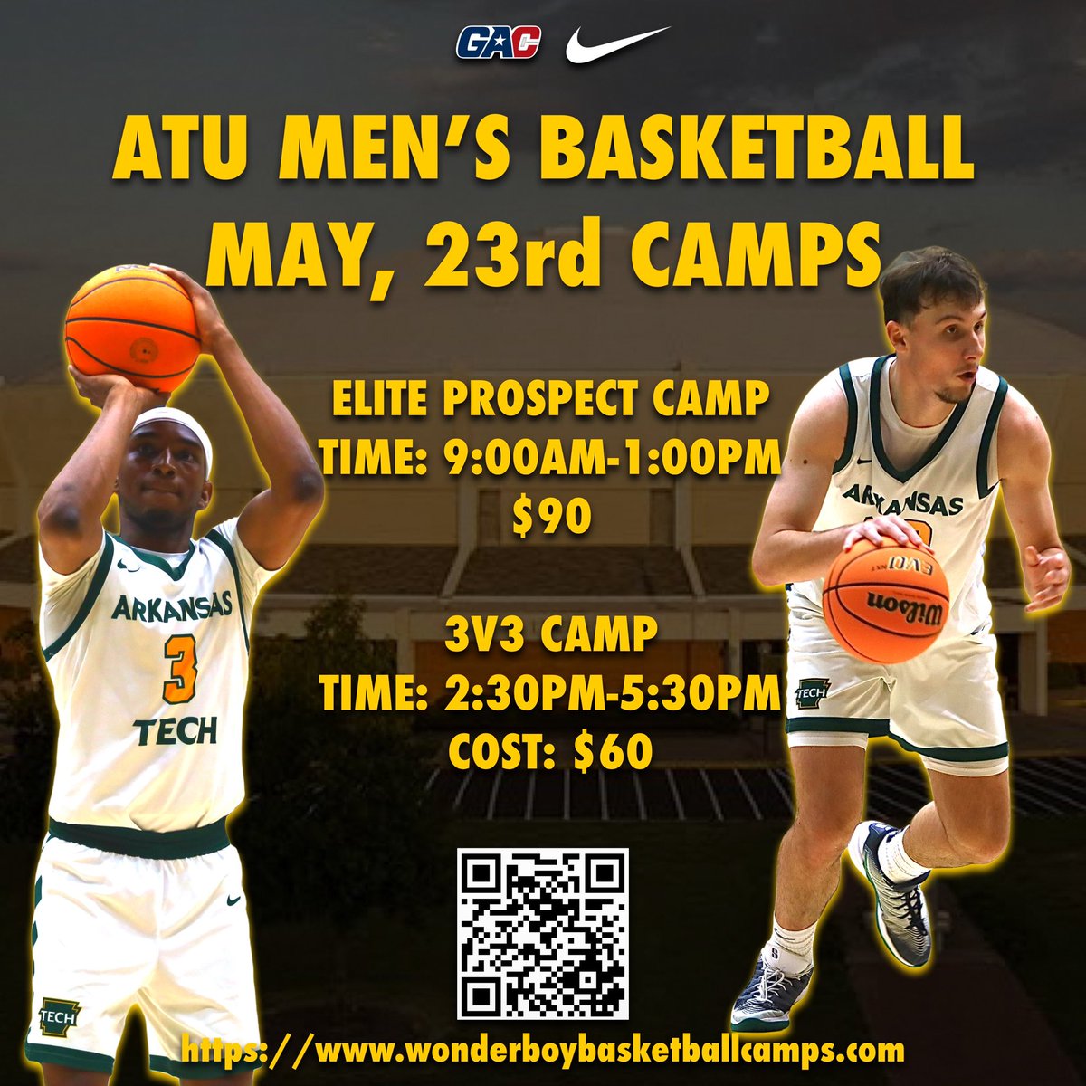 Arkansas Tech Men’s Basketball tweet media