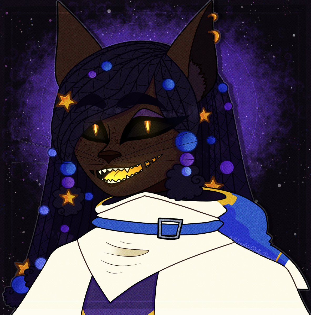 Vampyre_Artz's tweet photo. "I've traveled to countless worlds in my time! But this is the first time my Starcutter has failed me. Sigh... I just hope I can fix it soon and return home."
━━━━⊱⋆⊰━━━━
Doodled my Magolor Gijinka without his hood.
#kirby #magolor #digitalart #illustration #rtdl https://t.co/HzL6Z5B6w7