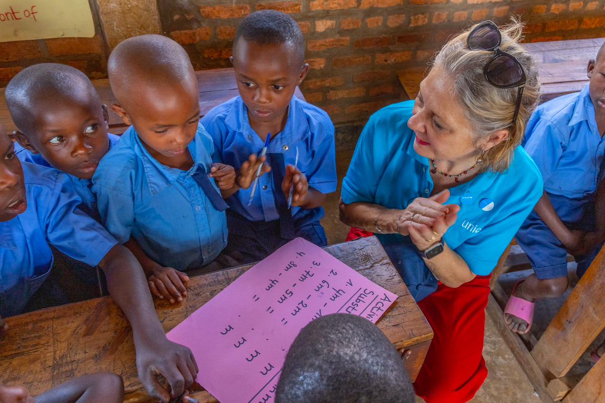 UNICEF Rwanda tweet media