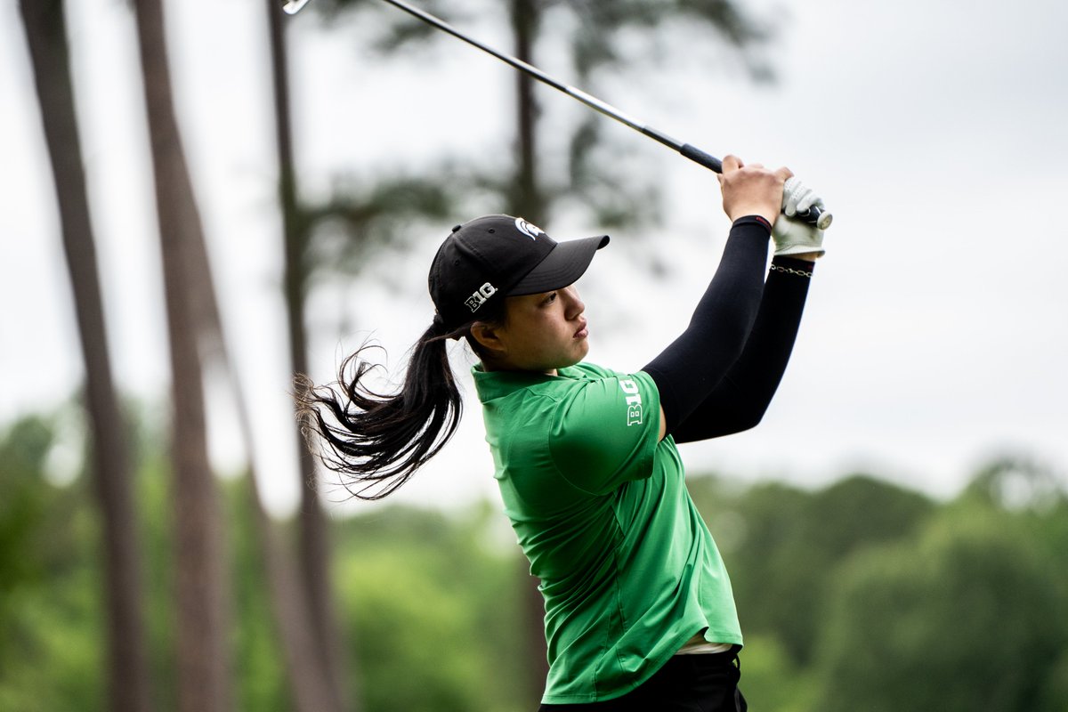 MSU_WGolf's tweet photo. Scenes from Round 1⃣ 

Photo credz @GavinNevill https://t.co/Z7txfY3w1Q