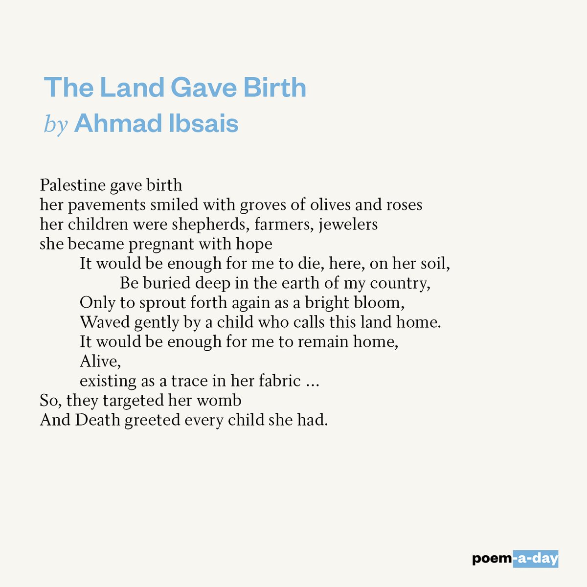 Academy of American Poets tweet media