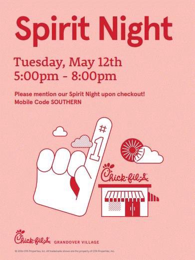 Mr_MooreBME's tweet photo. Join us tomorrow at Chick-Fil-A on at Grandover Village! @SouthernElemGCS https://t.co/iV8CDvDQ0p