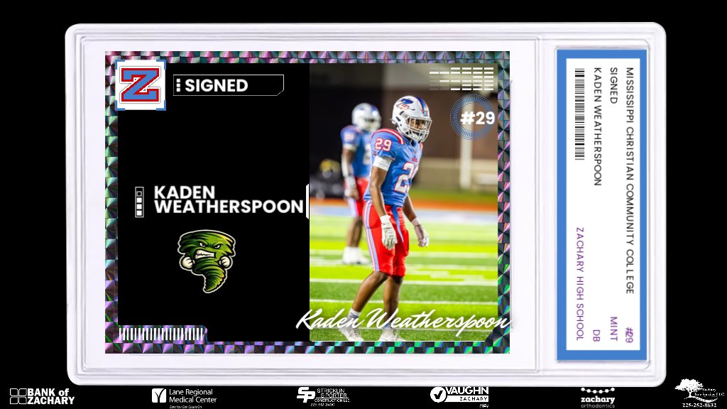 Zachary High Football tweet media