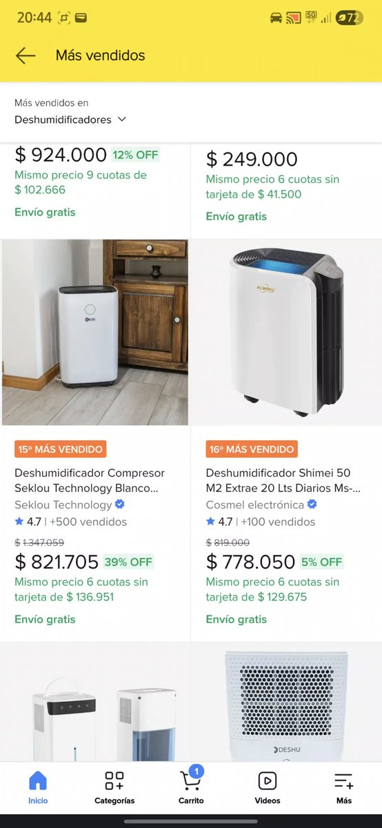 shongunt's tweet photo. Así es como @Mercadolibre @ML_Argentina  te quiere estafar. Promociona "mismo precio en 6 cuotas sin tarjeta" y después te quiere cobrar más. Y adivinen que? No sé hacen cargo. 4 días pelotudeandome para decirme que no. https://t.co/iPCZzPMrGI