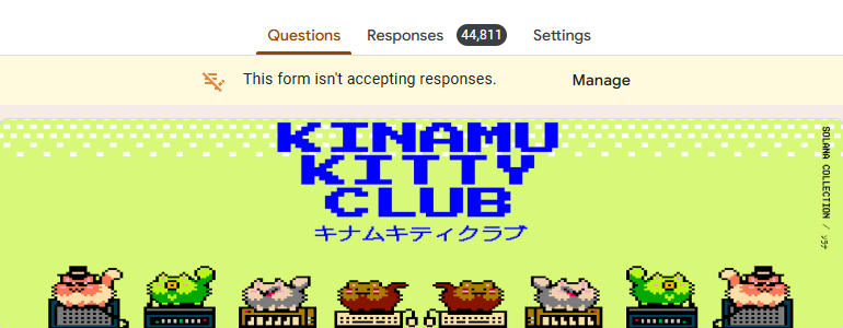 Kinamu Kitty Club | キナムキティクラブ tweet media