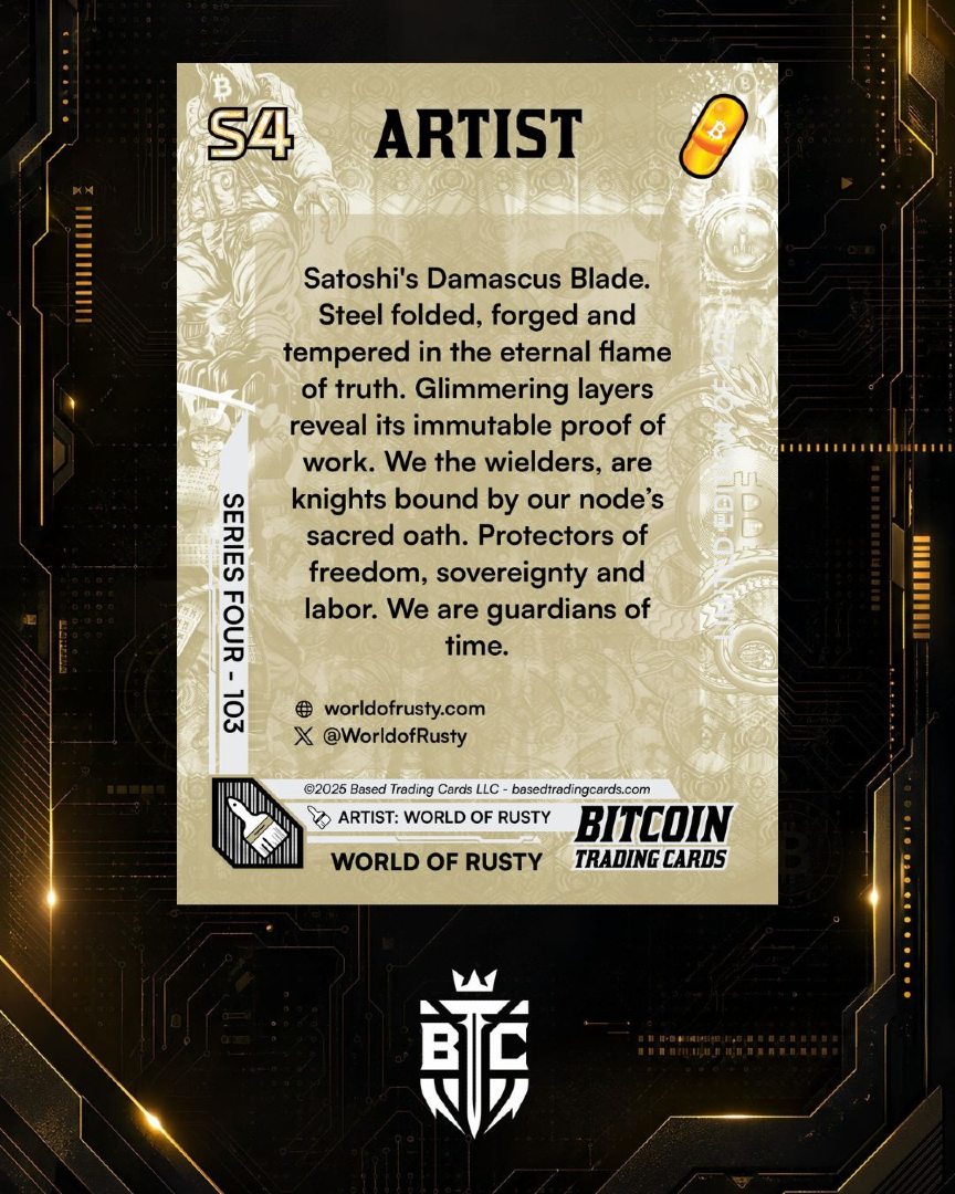 Bitcoin Trading Cards tweet media