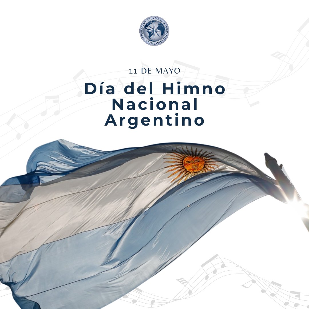 BiblioUdeMM's tweet photo. 11 de mayo / Día del Himno Nacional Argentino
Un día como hoy, pero de 1813, la Asamblea del año XIII sancionó como "Himno" a la marcha patriótica cuya letra compuso Vicente López y Planes y la música fue creada por Blas Parera.

#Himnonacionalargentino #Efemérides #UdeMM https://t.co/GY72GyJfSr