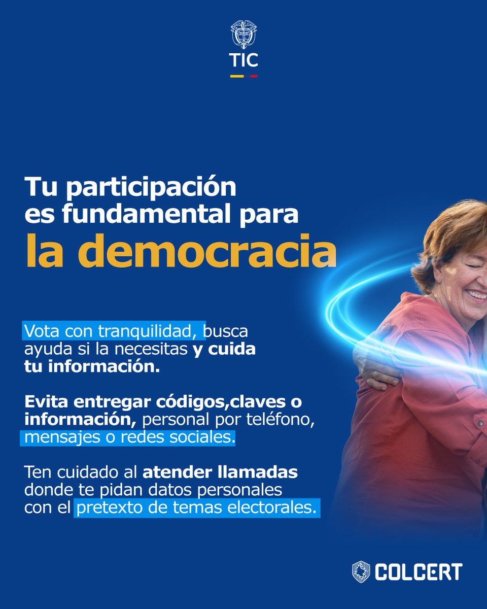 COLCERT tweet media