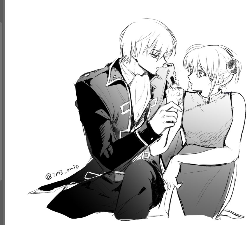 Iris_omit's tweet photo. #銀魂 沖神 https://t.co/RHQ70anvPp