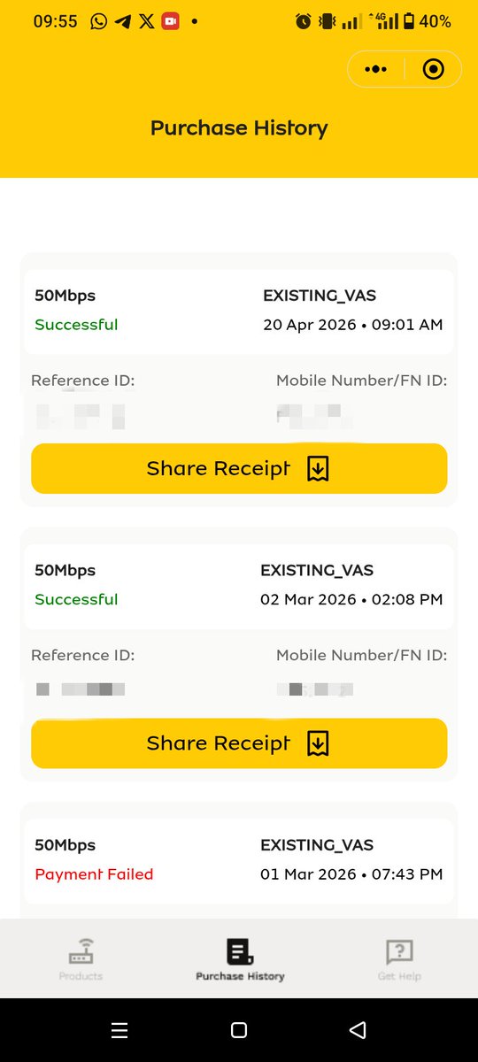 mpbabyface's tweet photo. @MTNNG confirmed the subscription on 20th April 2026 and till 11th May 2026, the service is still not working. 

Full 3 weeks. Next Monday now the subscription will expire without having worked once. Then another back &amp; forth for refunds when even Compensation for February is yet https://t.co/3mMqXEAI2M