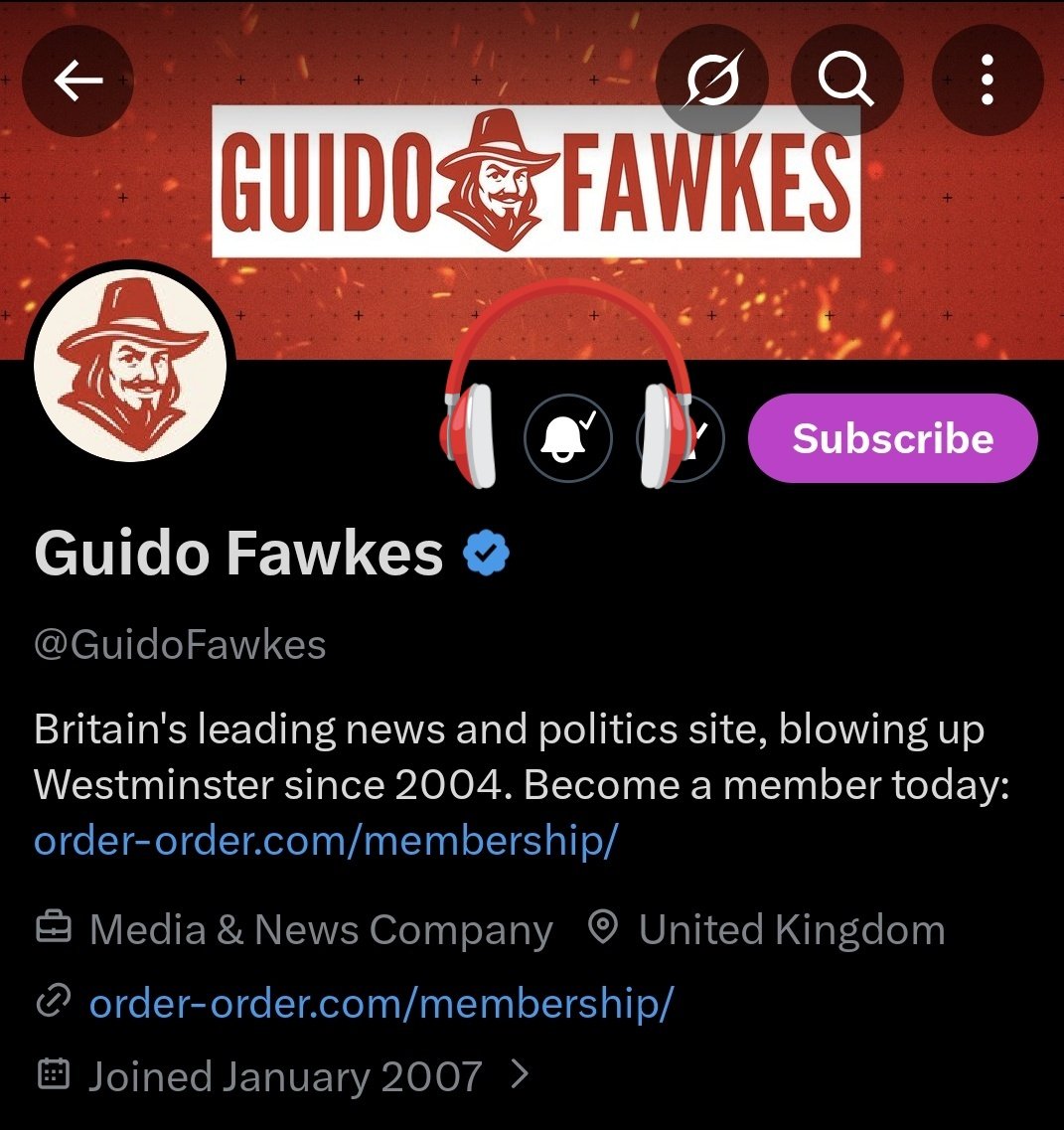 SebSoar's tweet photo. Time like this call for one thing.

Turns on @GuidoFawkes notifications. https://t.co/DEcEeyJIoX
