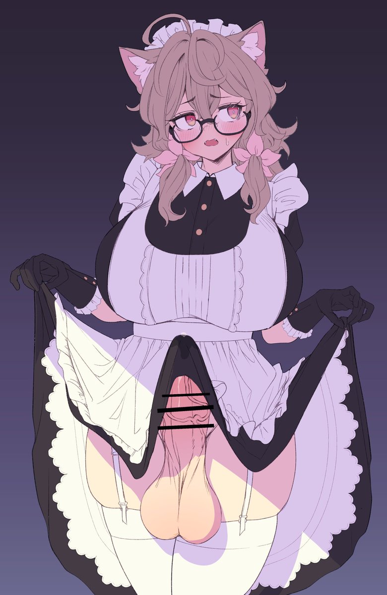 たくしあげメイドさん https://t.co/SpwuXWBRc2
