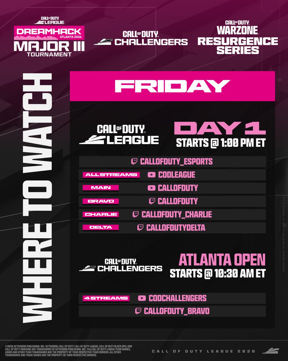 Call of Duty League tweet media
