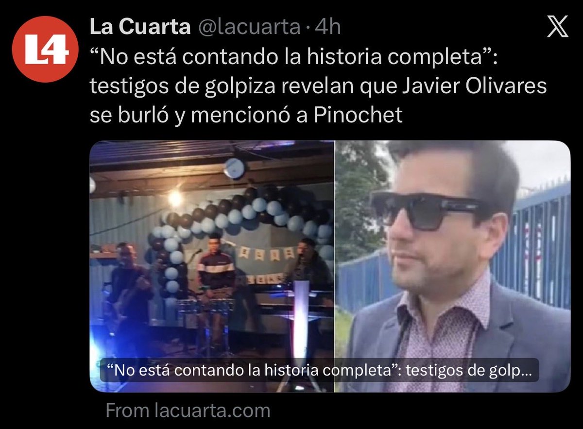 Las declaraciones de algunos medios de prensa, en las que supuestos testigos aseguran que este Diputado habría sido burlesco o entablado diálogos políticos previos a la agresión, SON ABSOLUTAMENTE FALSAS.

Aquello forma parte del ya acostumbrado periodismo “pacotillero” que