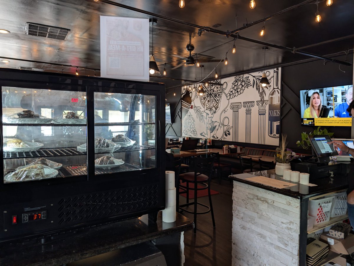 Shift4_Kyle's tweet photo. Nakis Pizza &amp; Bar in Hooksett NH has join the @SkyTabPOS  by @Shift4 family. With 365 24/7 support and sleek easy to use devices it was a no brainer to make the switch! Check out #Shift4 #SkyTab  to get your system today! https://t.co/ADL0b9ew3s