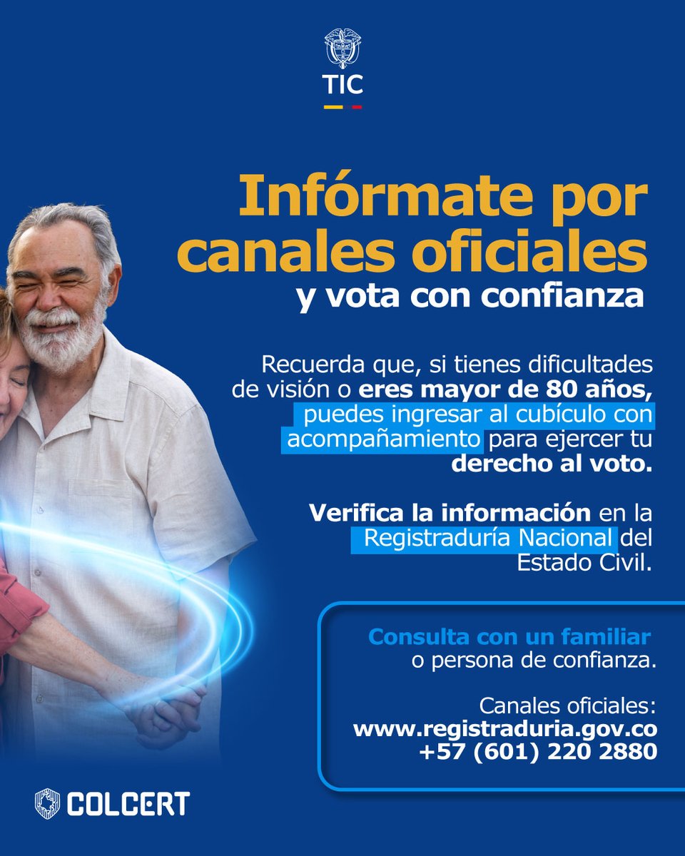 COLCERT tweet media