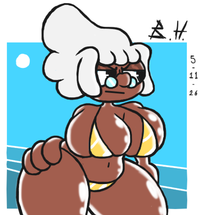 Bkenhopper's tweet photo. The only real reason why she's wearing it is that SHE knows she looks GOOD in it. Didn't expect to revive #metilda's art with a late gold week post, but it was pretty fun to do! More to come, Stay tuned
#pinupart #gold #bikini #ocart #bken #digitalart #CartoonArt https://t.co/yJEp7nLMK0