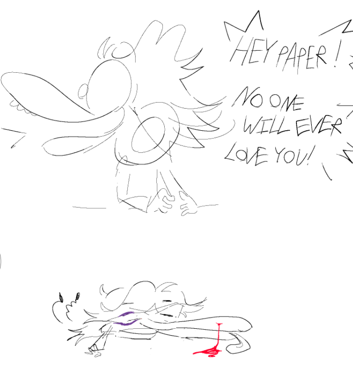 trying to draw on my tablet more, i like the expressions i drew for him.
