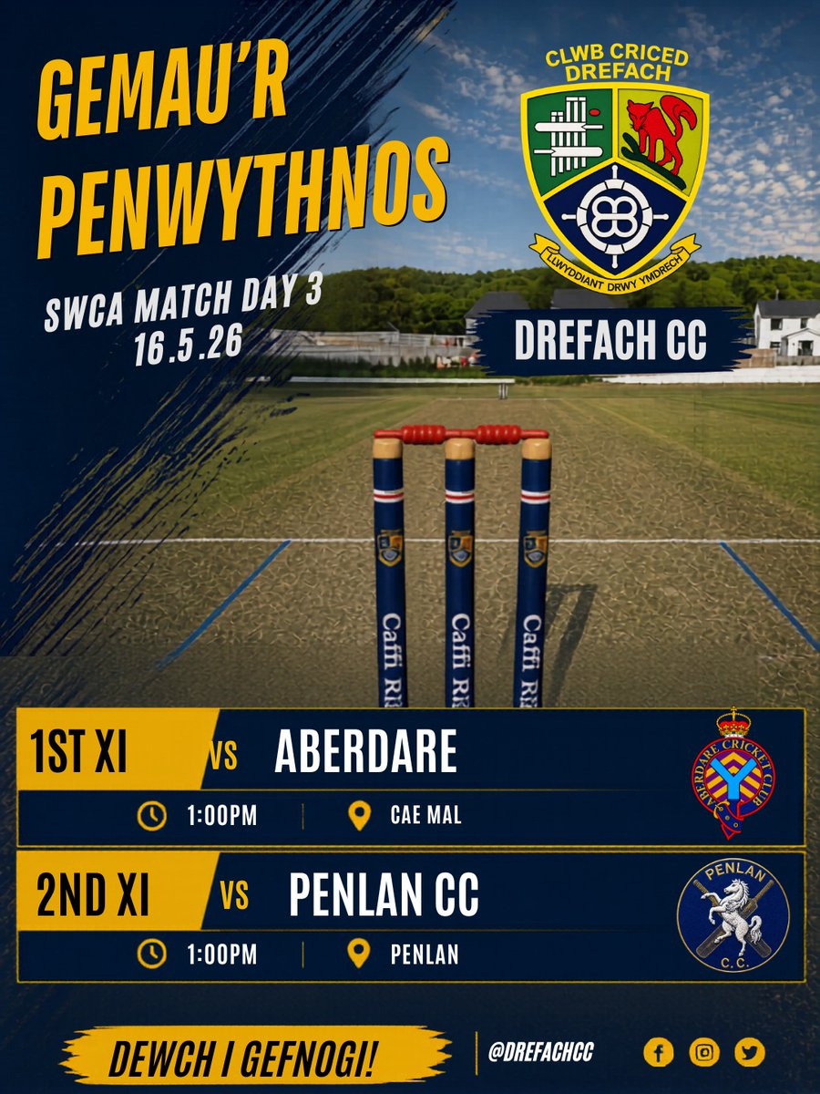 Drefach Cricket Club tweet media