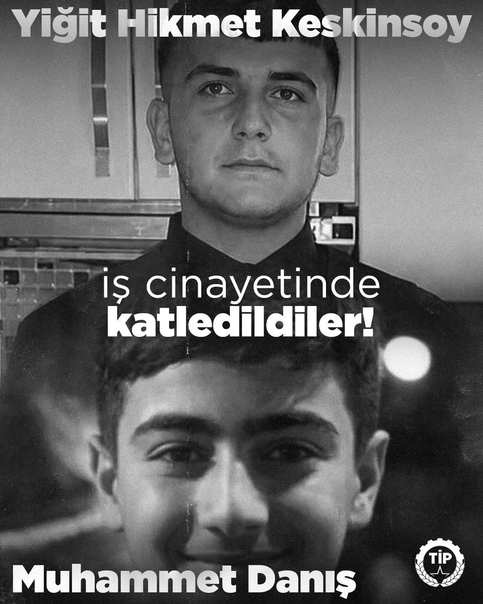 tipliogrenci's tweet photo. Bugün 2 çocuk iş cinayetinde katledildi. Bu karanlığı yaratan da sıra arkadaşlarımızı ölüme gönderen de sizsiniz!

Yargılanacaksınız, hesap vereceksiniz, affedilmeyeceksiniz! https://t.co/jaB5oWYCv2