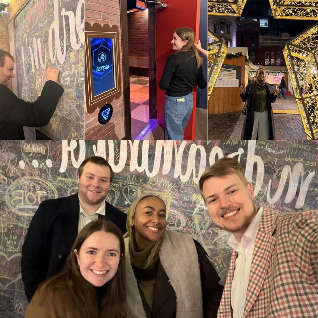 srclogic's tweet photo. One of our teams recently had a wonderful evening of bonding at #Level99 in Tyson's Corner! We love seeing our teams getting together to have a *ball* 😉🤝#teambonding #srclogic #tysonscorner #consultant #technology #lowcode #workingtogether #technicalconsulting #develop https://t.co/HsSMrD6LGH