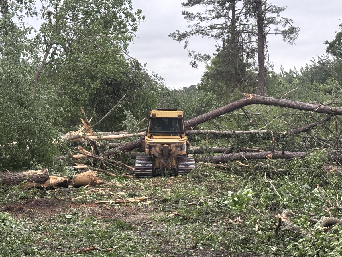 MSForestryComm's tweet photo. When severe weather strikes, MFC saw crews are ready to roll. 🌲🪚

For 100 years, we’ve answered the call. When a county identifies a need and requests help through MEMA, we’re on the scene to assist with cleanup.

📷: Reed Taylor, A42 Forester

#MSforestry #StormRecovery #MEMA https://t.co/EDt2nkxhBm