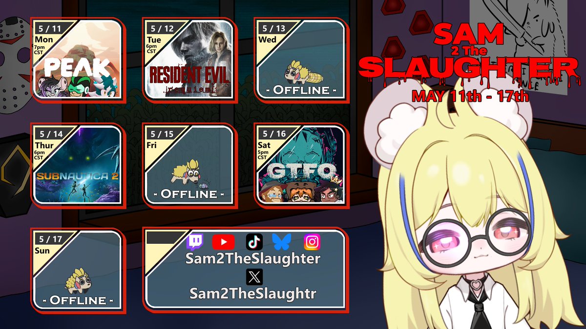 Sam2TheSlaughter |🦔 VTuber tweet media