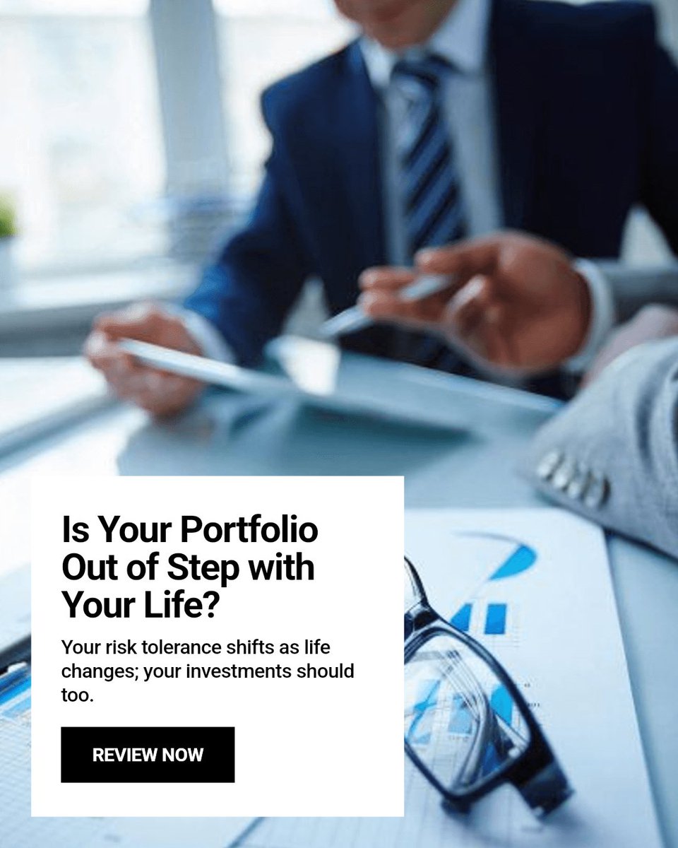 Shidoosh's tweet photo. Is your portfolio still a good fit for where you are in life? Risk tolerance and life stage change over time, and so should your investments. Regular reviews help align your portfolio with your current goals and comfort with risk.

https://t.co/Eob2s6z1si https://t.co/wWQyzz2Dez
