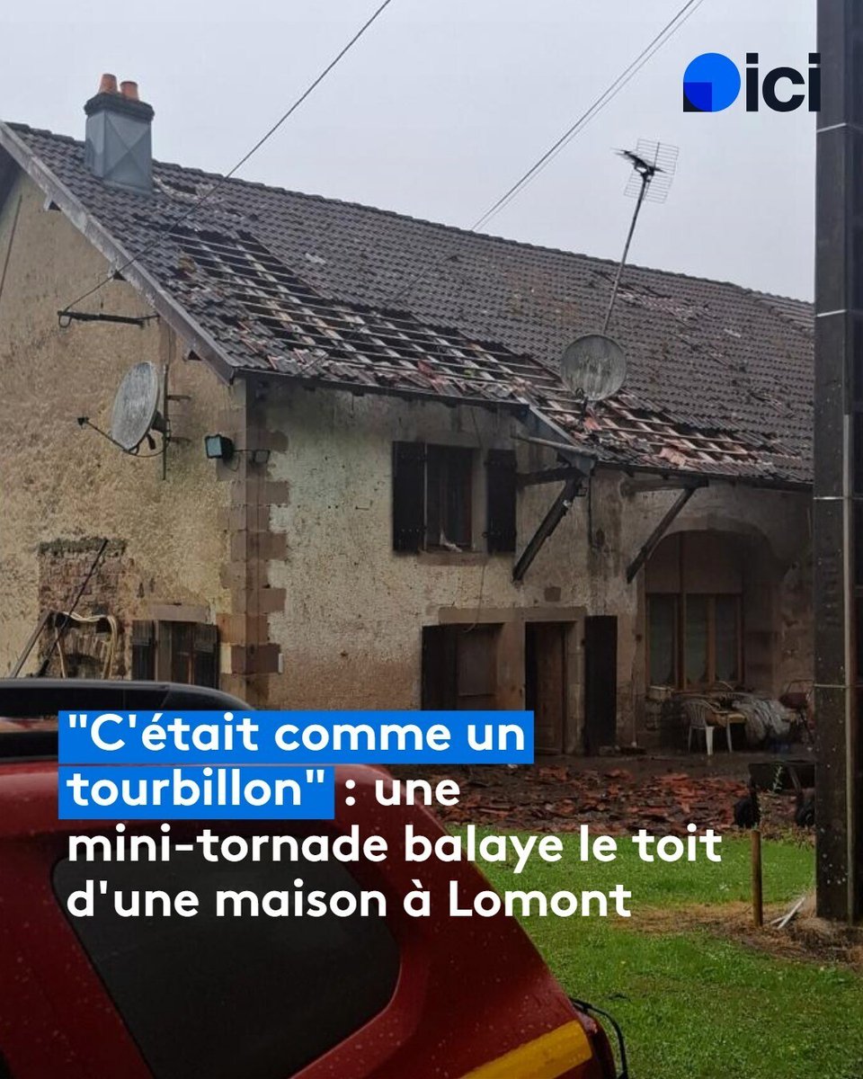icibelfort's tweet photo. 💨 De très fortes rafales de vents ont traversées la commune de #Lomont pendant quelques minutes

➡️ https://t.co/WTPpj4r2YK https://t.co/qeyybjYBcr