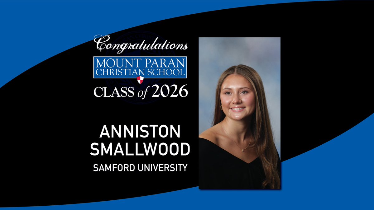 mtparanschool's tweet photo. Congratulations to the #MPCSClassof2026! We continue to highlight our next set of graduates as we enter the final days leading up to commencement day. We are so proud of you! #MPCSisFamily https://t.co/fUnJpLEiac