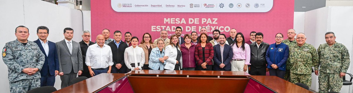 horacioduarteo's tweet photo. En equipo con las Presidentas y Presidentes municipales que integran el Mando Unificado del Oriente, arrancamos la semana en la Mesa de Paz que dirige nuestra querida Gobernadora @delfinagomeza. 

Hoy, desde el municipio de #Cuautitlán, el General Raúl Martínez González, coordinador de la estrategia, informó que se ha registrado una disminución del 52% en robo de vehículos desde el inicio del Mando en los 15 municipios que lo integran. 
¡Enhorabuena!
#ElPoderDeServir