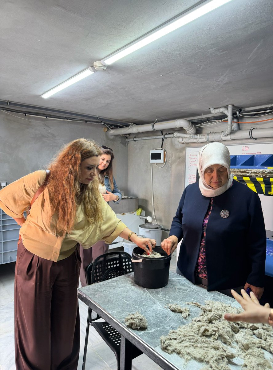 Sivas Olgunlaşma Enstitüsü Müdürü Sayın Gevher Gümüşer, 08 Mayıs 2026 Cuma günü Asitane Vakfı’nı ziyaret etti.

Gerçekleştirilen ziyarette, iki kurum arasında hayata geçirilebilecek iş birliği imkânları değerlendirilirken kurum bünyesinde yürütülen doğal kâğıt yapımı çalışmaları
