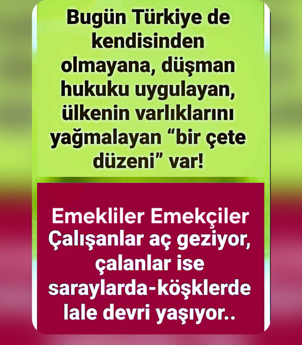 __D__Ata__'s tweet photo. #EmekliyeBorcunuÖdeAkp
📌📌🗣 Biz Asla Utanmayız Diyen Haramzadeler Milletin Haklarına Gelirine Çöküyor‼️‼️‼️‼️ https://t.co/4heRJcOOSy
