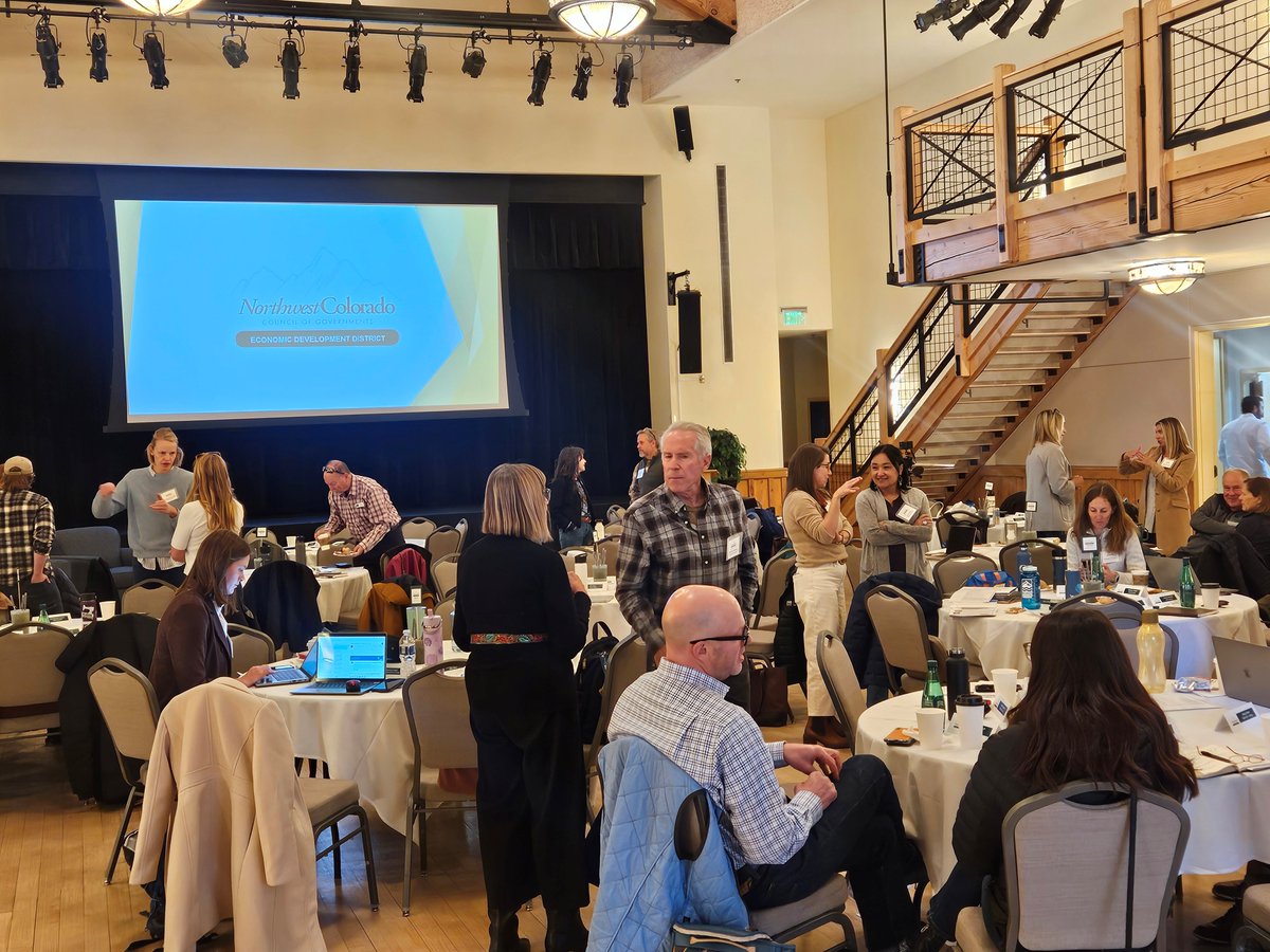 RD_Colorado's tweet photo. @RD_Colorado State Director Sallie Clark joined the conversation at the @nwccog Regional Economic Summit focusing on growth, innovation, and strengthening our communities. https://t.co/KfRwSIJh3K