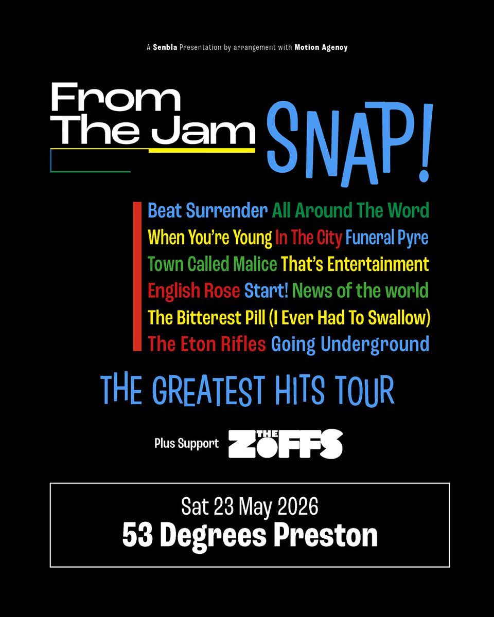TheZoffs's tweet photo. 23-May-26 @FromtheJam1 ✌️ https://t.co/yLtboEWE6n