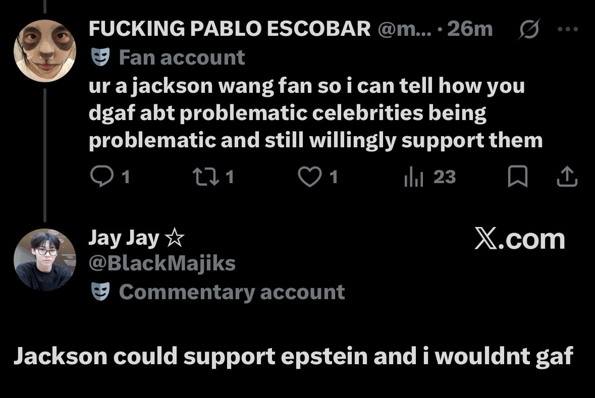 FUCKING PABLO ESCOBAR tweet media