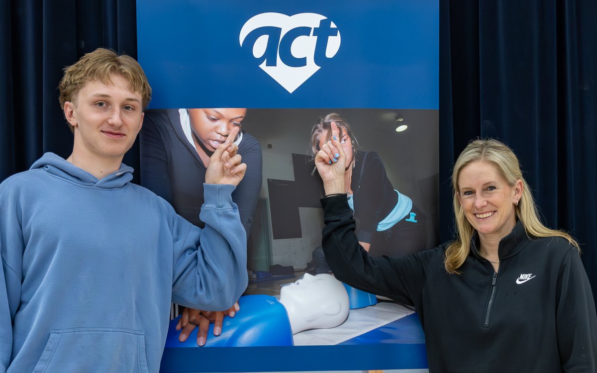 actfoundation's tweet photo. Lindsay was personally impacted by CPR when her life was saved by her stepson Maddox. Inspired by this experience, she has become a passionate advocate for expanding access to #CPR training for students.

#Train2ACT #ACT2Save #CPRSavesLives #CardiacArrestAwareness
@EldoradoPDSB https://t.co/5jJV9KvvIf