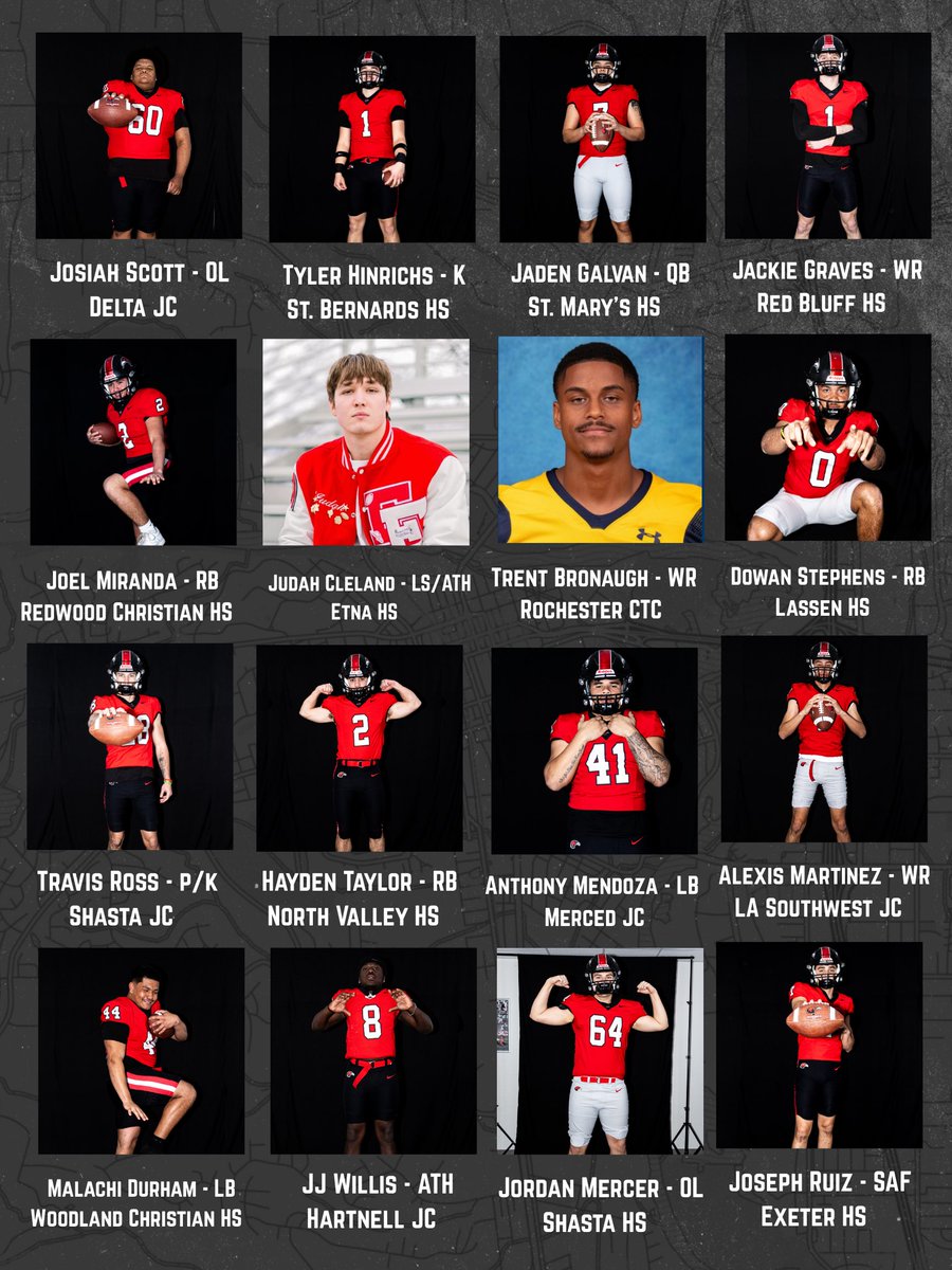 Simpson Red Hawks Football tweet media