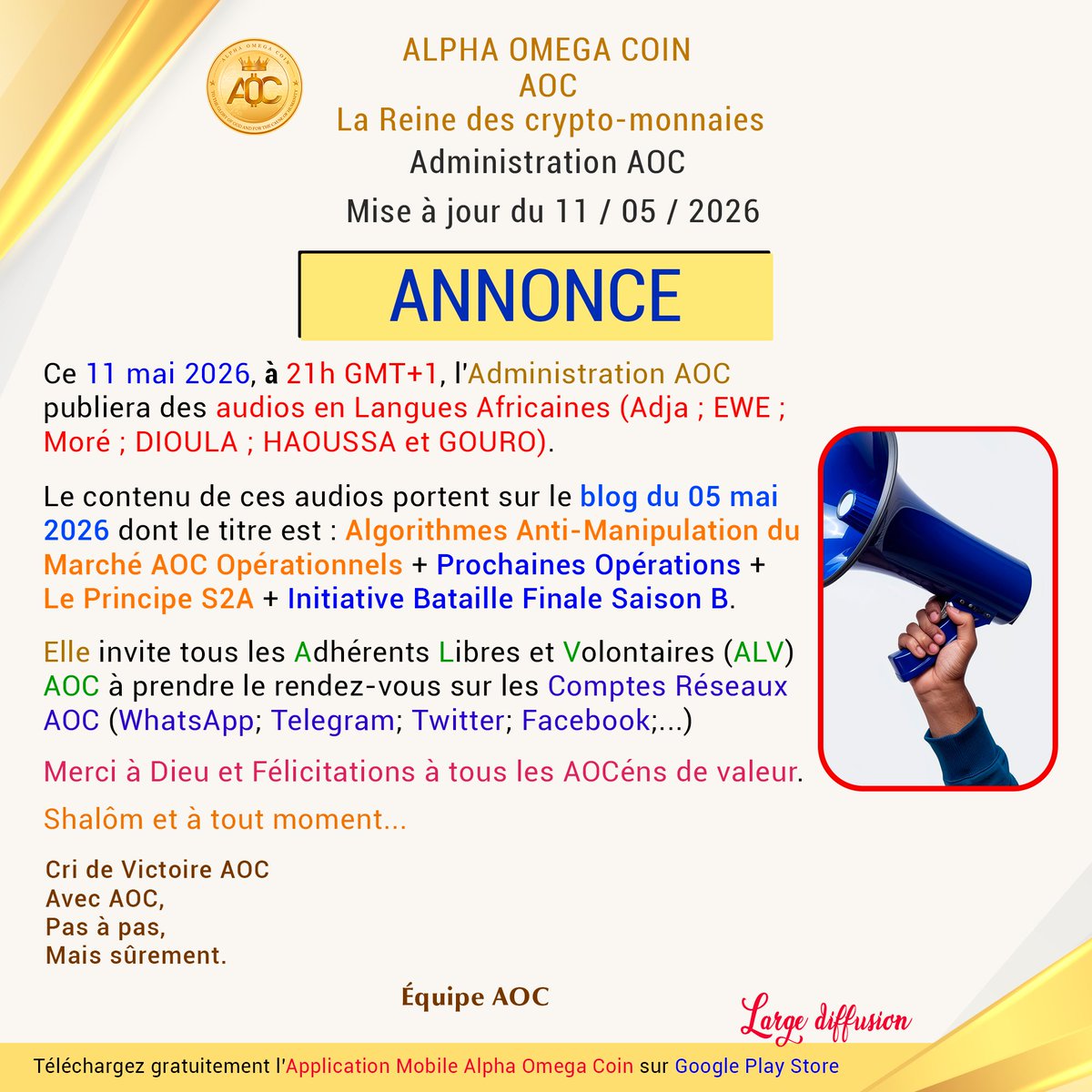 Alpha Omega Coin tweet media