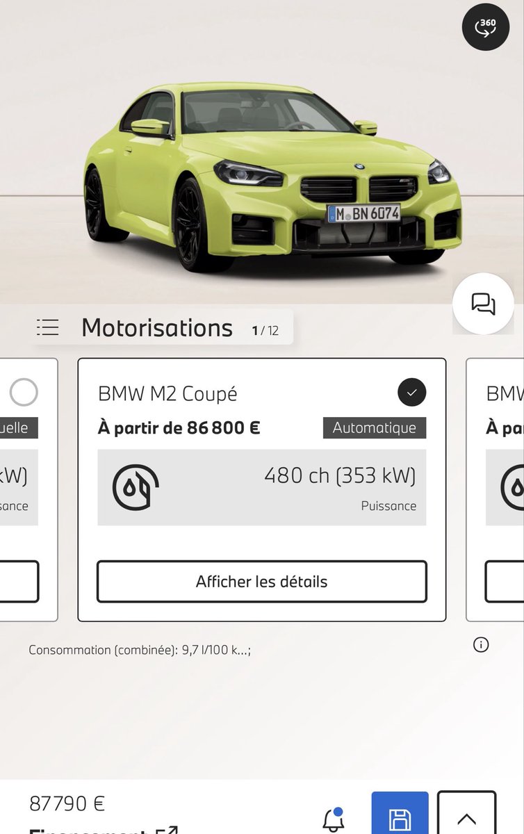 86 000 € la M2.
80 000 € de malus…

Donc en gros, l’État gagne plus d’argent que le constructeur sur la vente d’une voiture 

Après on se demande pourquoi le pays va mal.

Le plus fou, c’est que cet argent sert surtout à financer un système à bout de souffle, retraites