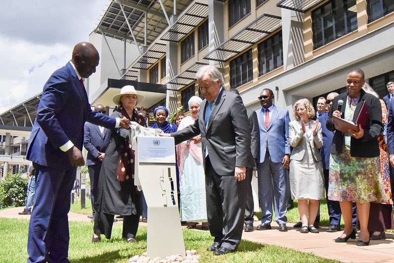 visitunon's tweet photo. Alongside the expansion, construction is underway for new modern green offices and sustainable conference facilities that will increase conference hosting capacity at the @UN complex in Nairobi to approximately 9,000 delegates by 2029. https://t.co/7Ui24Xx7Pf