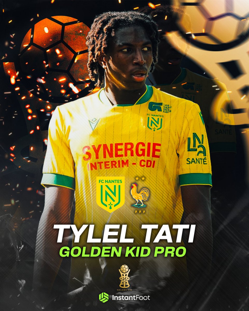 lnstantFoot's tweet photo. 🚨 𝗢𝗙𝗙𝗜𝗖𝗜𝗘𝗟 ! 𝗧𝗬𝗟𝗘𝗟 𝗧𝗔𝗧𝗜 𝗥𝗘𝗠𝗣𝗢𝗥𝗧𝗘 𝗟𝗘 𝗧𝗥𝗢𝗣𝗛𝗘́𝗘 𝗚𝗢𝗟𝗗𝗘𝗡 𝗞𝗜𝗗 𝗣𝗥𝗢 ! 🏆🔰

Félicitations à cette pépite du FC Nantes qui a réalise une excellente saison ! https://t.co/WzhWv7u06u
