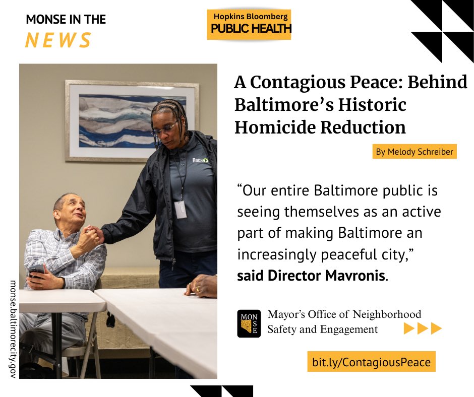 Baltimore MONSE - Neighborhood Safety & Engagement tweet media