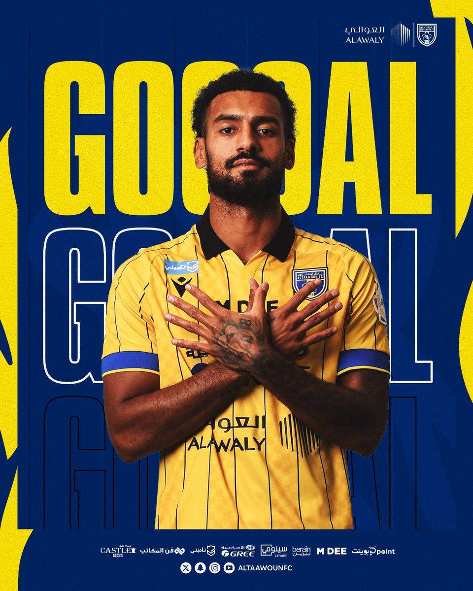 AltaawounFC's tweet photo. ⏱55.. 

هددددددف تعادل للذئاب سجله أنجيلو 🤩

التعاون 1 - 1 الأهلي 

#التعاون_الأهلي
#شركة_العوالي_العقارية 💛 https://t.co/rOB9stzIAO