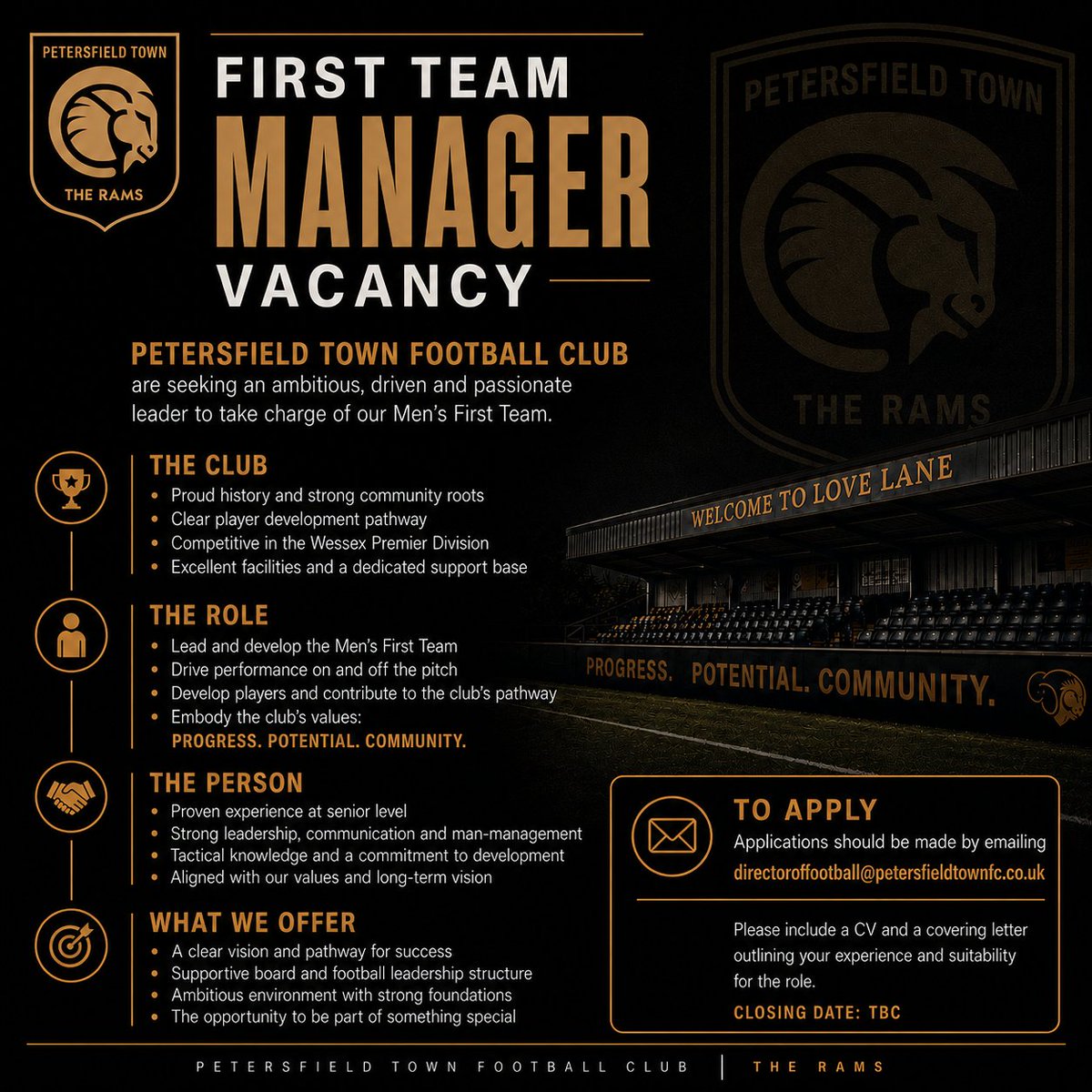 Petersfield Town FC 🐏 tweet media