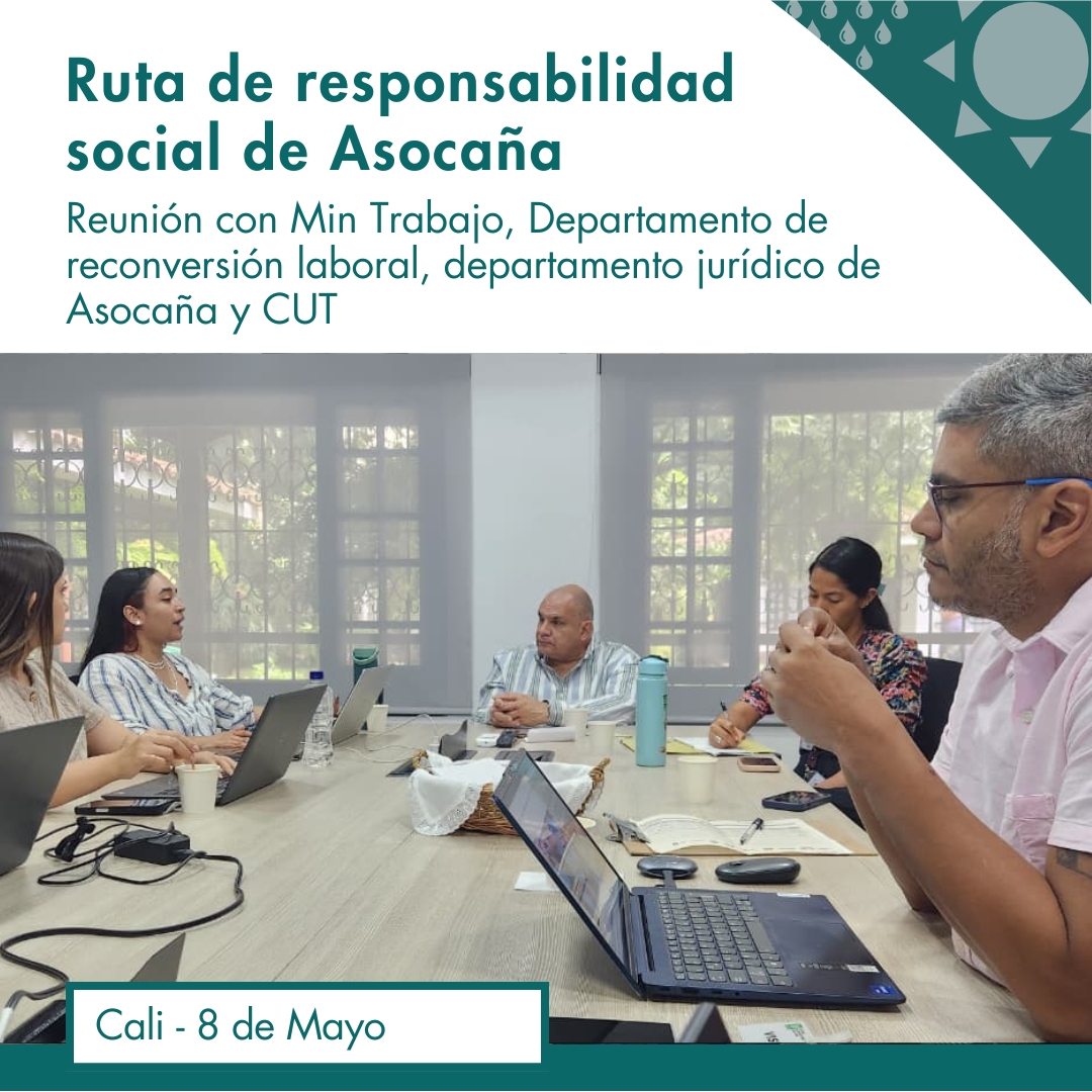 cutcolombia's tweet photo. Avanza el diálogo por la reconversión laboral en el corredor de la caña. En reunión entre @MintrabajoCol  Valle, @asocana y la coordinación de proyecto Ecoandino - CUT. Se socializó la ruta de responsabilidad social con las comunidades. https://t.co/1E4YNVw9G1