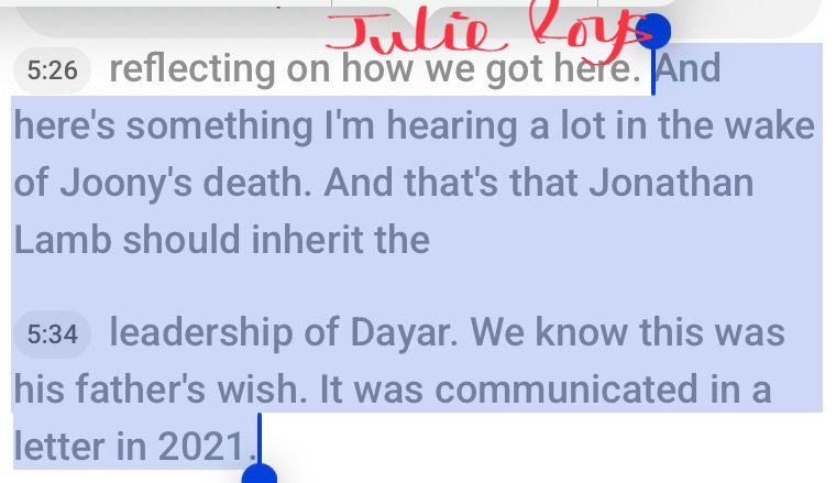 TruthWins_2022's tweet photo. @PalabraGuerra @JeneNelson1221 For those who want to see @reachjulieroys👌transcript.. Voila!
#TooBadThisPURPOSELYWasntSaidTwoYearsAgoTho
#PartialReporters
#OnlyJeneIsEmmyAwardJournalistForReal!🏆
#ReportingTruth https://t.co/1MG7re8mPD